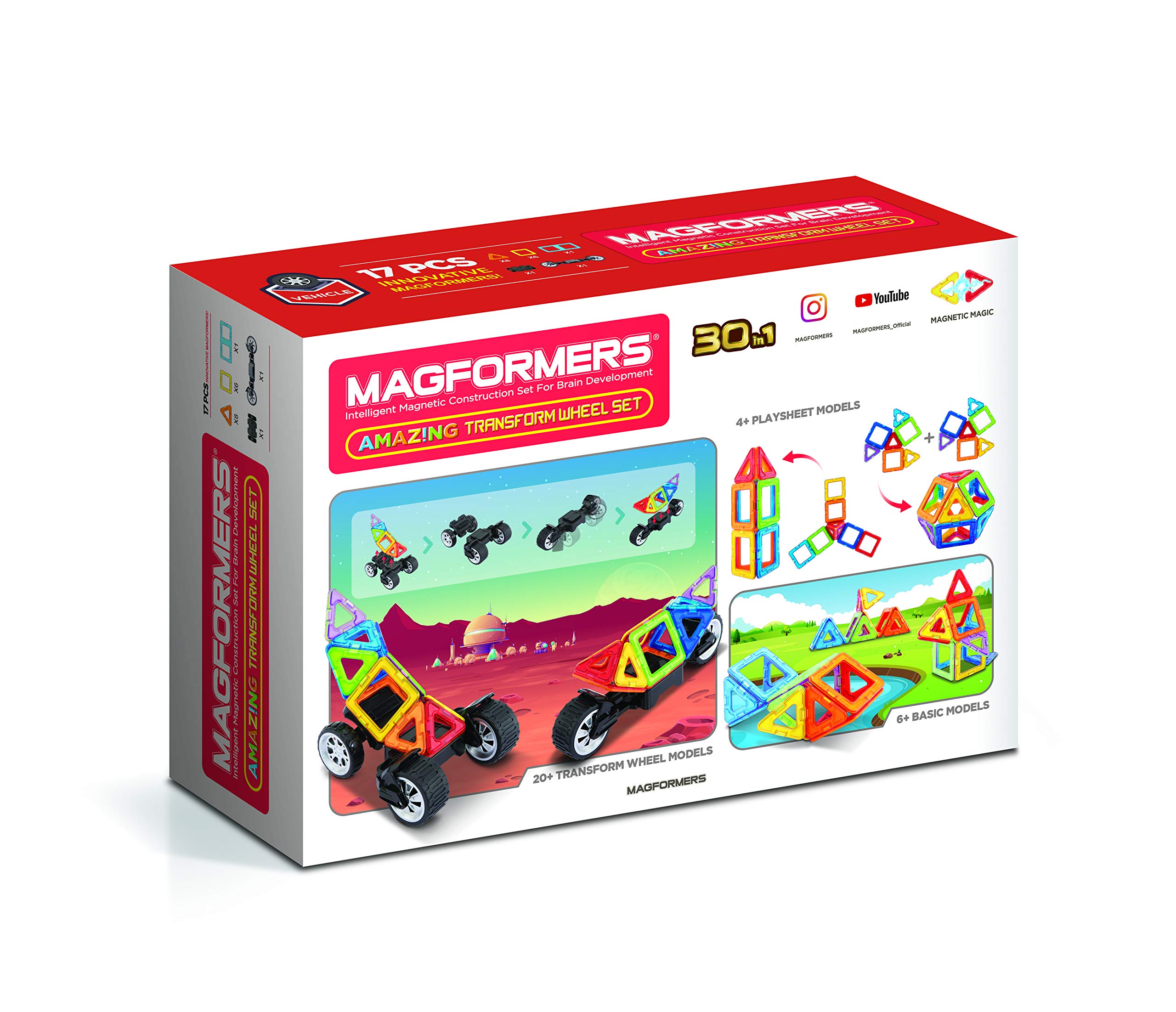 Magformers Amazing Tranform Wheel Set