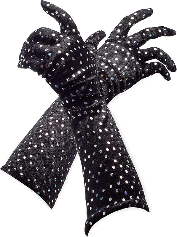 glitter gloves