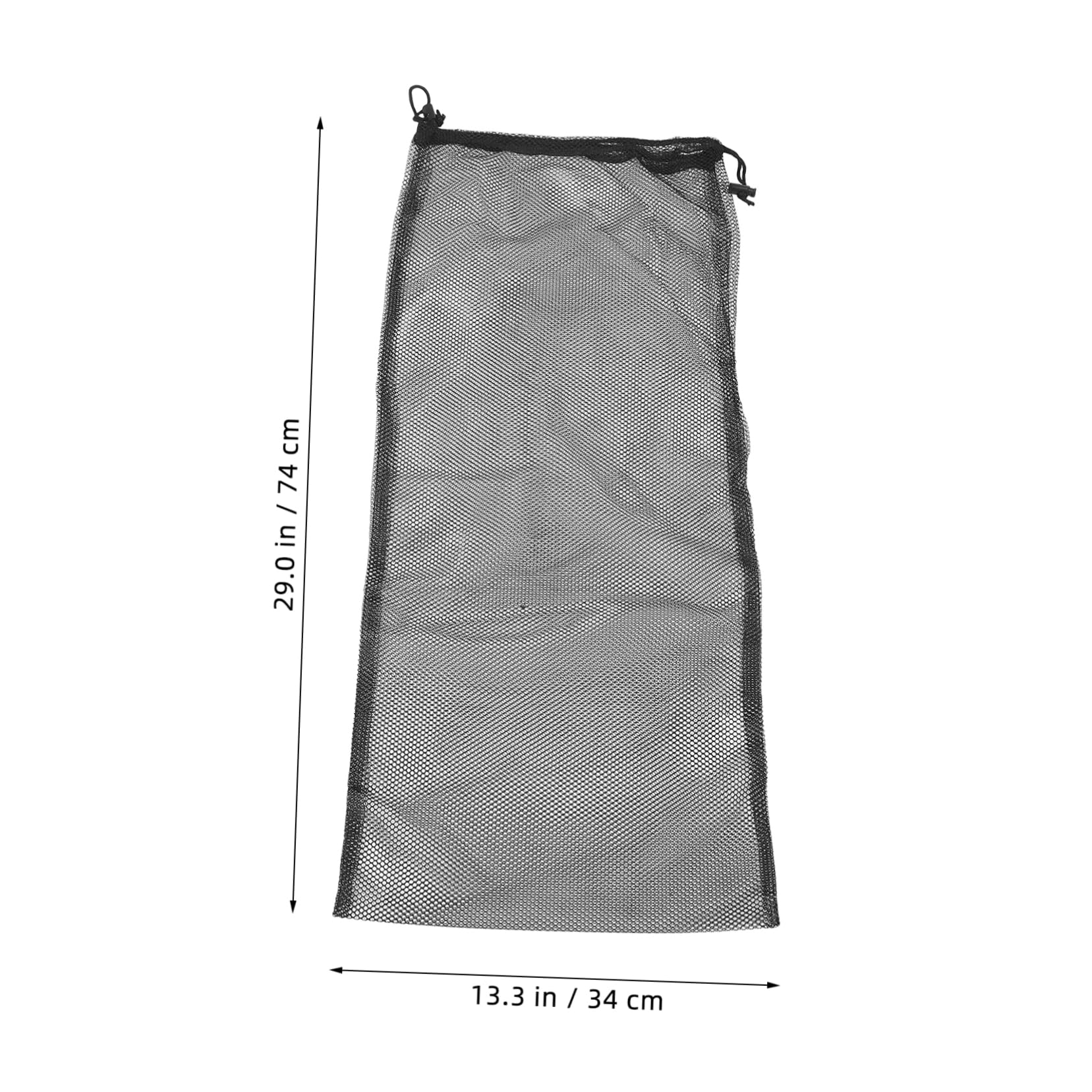 Happyyami Mesh Bags for Swimmers Large Capacity Drawstring Bag for Snorkel Gear Outdoor Activities