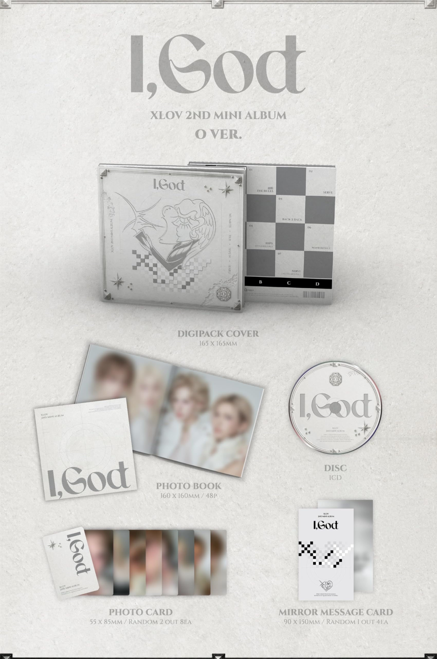 XLOV I God CD アルバム 12枚セット 新品未開封 XLOV I,God 2nd Mini Album (O Ver.) : Amazon.co.uk: Home & Kitchen