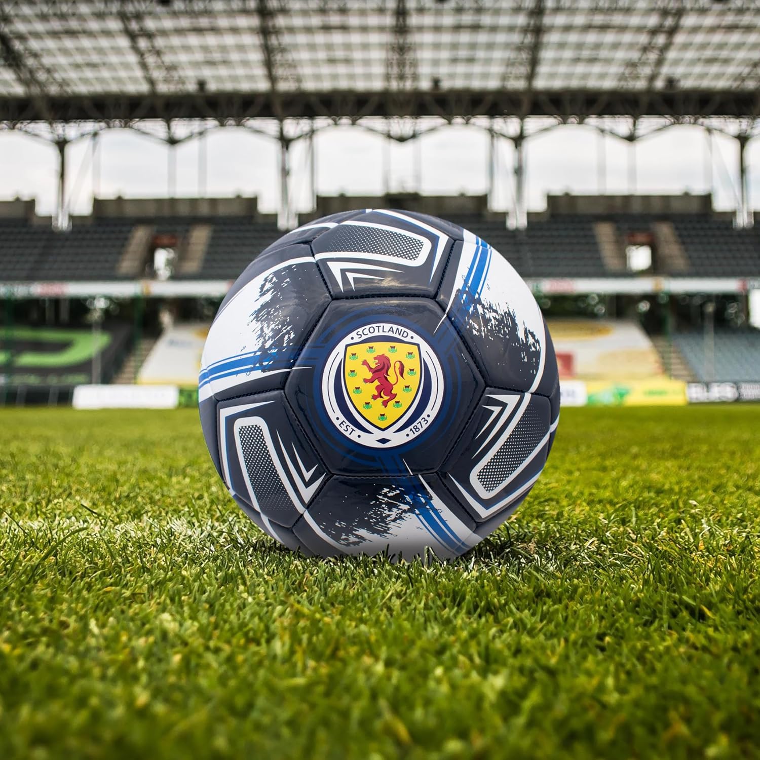 Hy-Pro Officially Licensed Scotland FA Football – Size 5, Turbine Design, Training, Match, Merchandise, Collectible for Kids and Adults