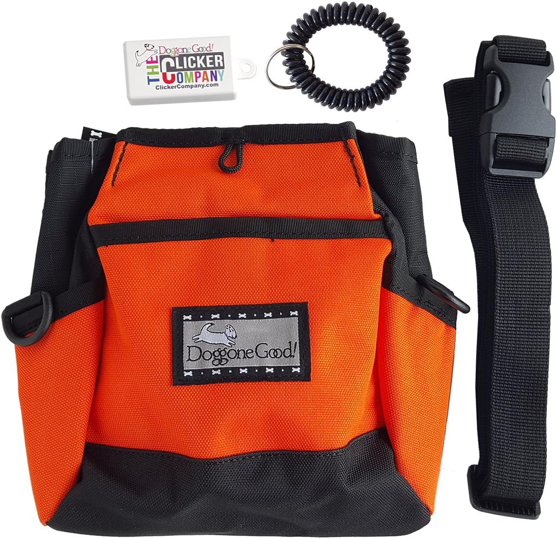 Doggone Good Rapid Rewards Deluxe Treat Pouch w/Free Belt, Clicker, and Wrist Coil Buy Directly from The Manufacturer