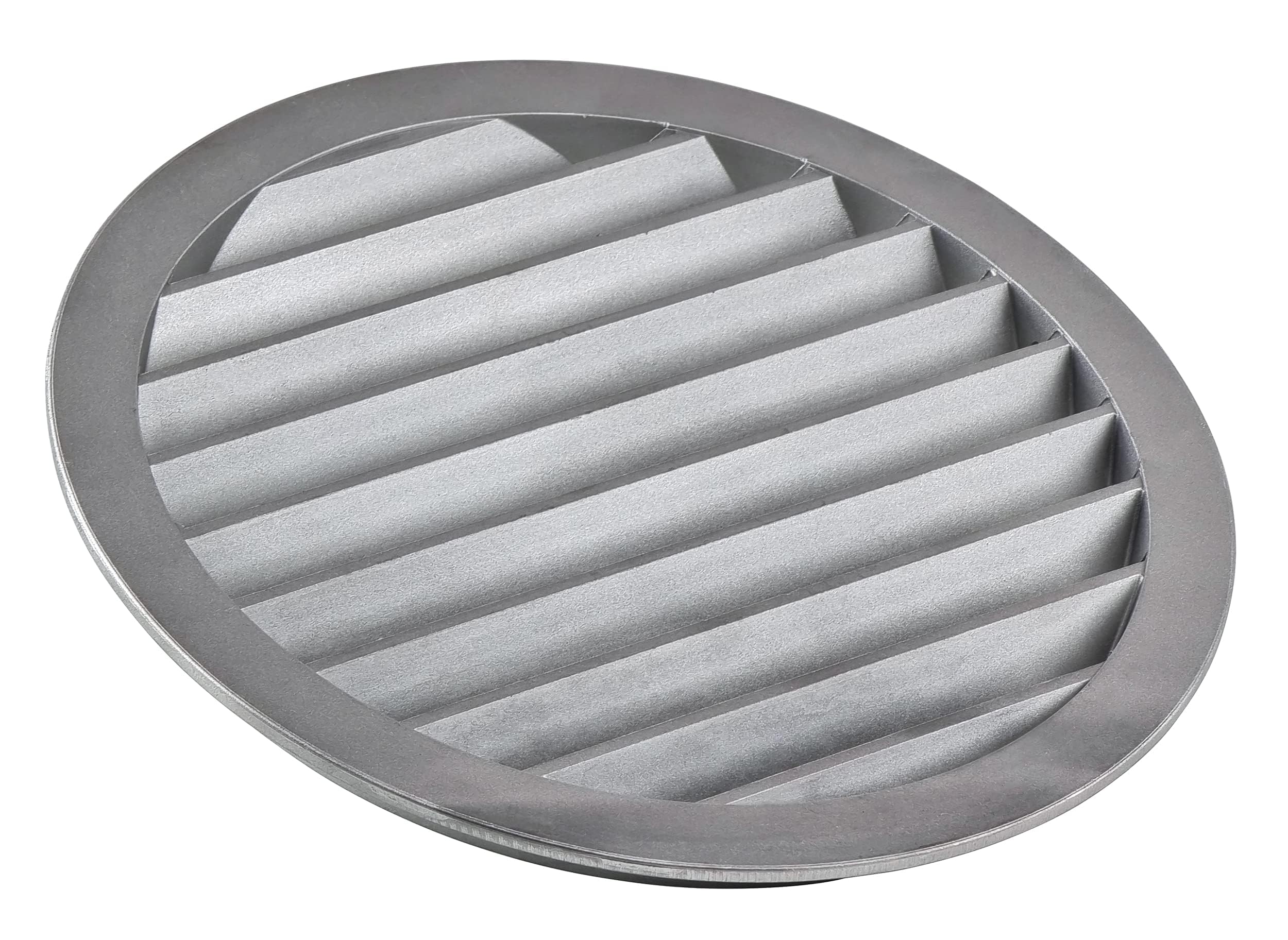 Ø 250mm Griglia di Aerazione Circolare in Alluminio - Griglie di Ventilazione con Rete di Protezione contro Topi