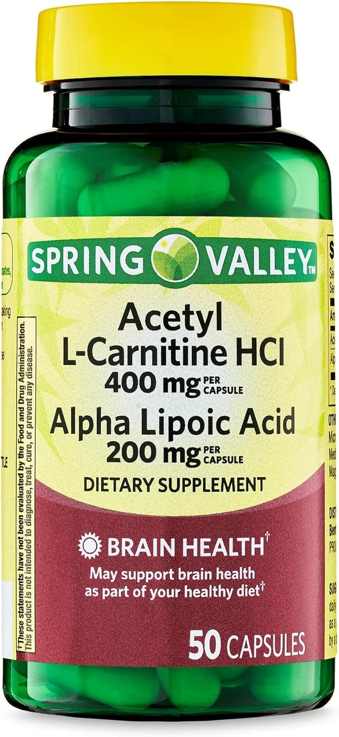 Convergence Acetyl LCarnitine HCI 400 mg + Alpha Lipoic