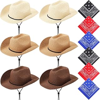 Unittype6 Set Straw Hats Cowboy Lahore, Karachi - Pakistan