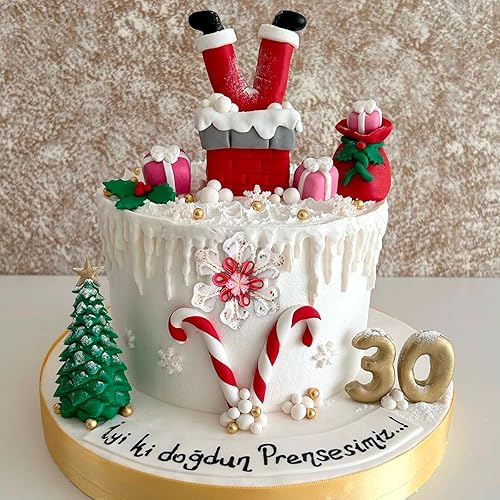 Miniatura 5 de Moldes de silicona con forma de copo de nieve, copos de nieve de Navidad, moldes de cocina para hornear para decoración de pasteles, dulces,