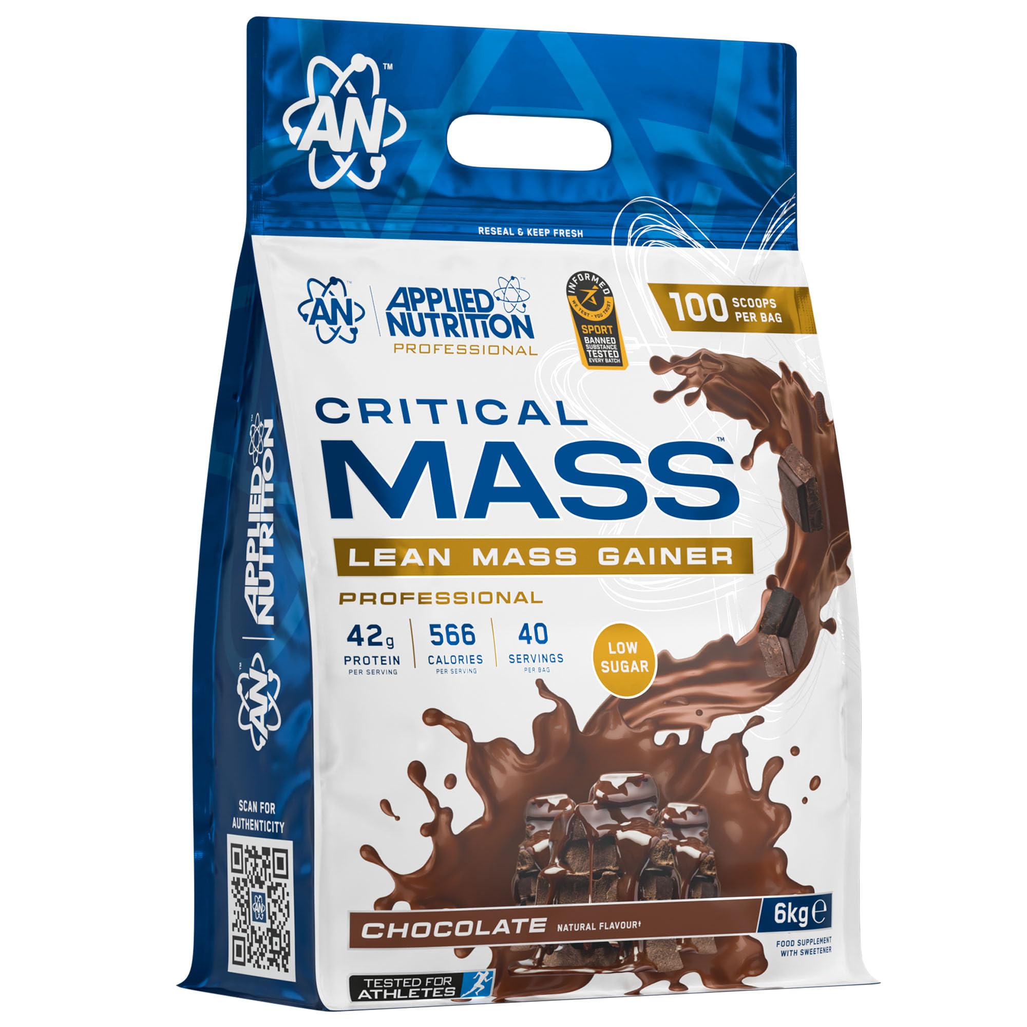 Applied Nutrition Critical Mass - Professional, Chocolate - 6000G