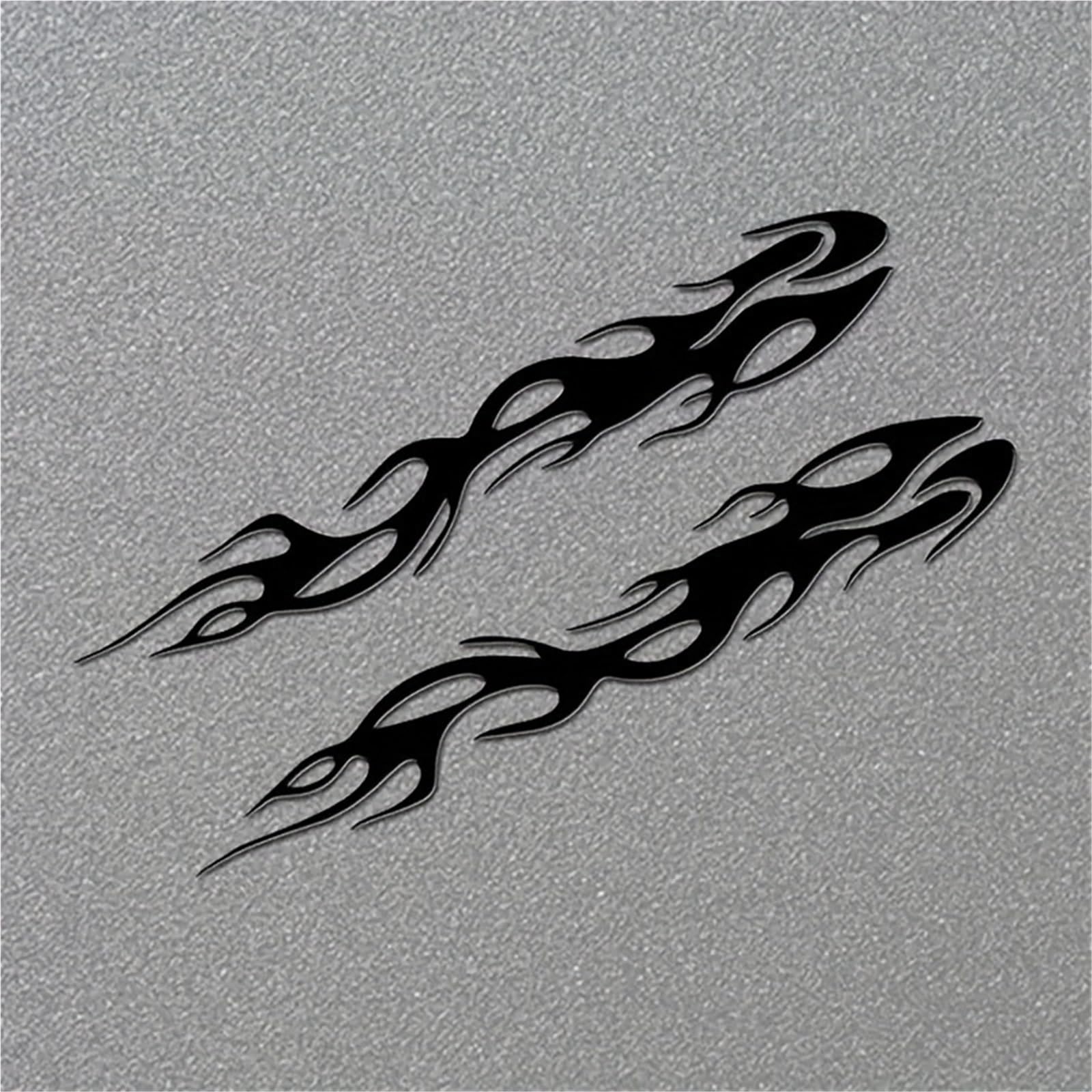 HAfgDJ Flame Decals, Stickers for Cars, Motorcycles,Automotive Exterior Decoration