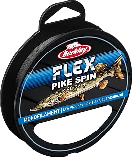 Berkley Flex SS - Líneas de Pesca monofilamento, Fuertes, de Baja Memoria, fáciles de anudar, Pescador Principiante, Elige Entre Muchos Estilos y Especies de Pesca
