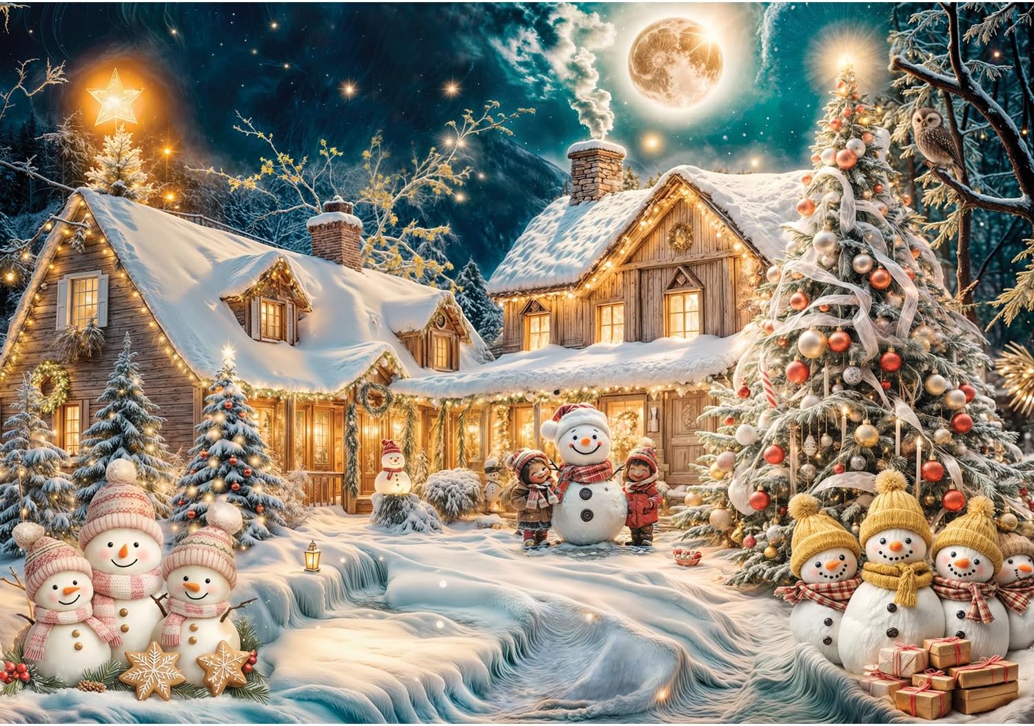 Anatolian Puzzle - Winter Magic, 1000 Piece Jigsaw Puzzle, #1109