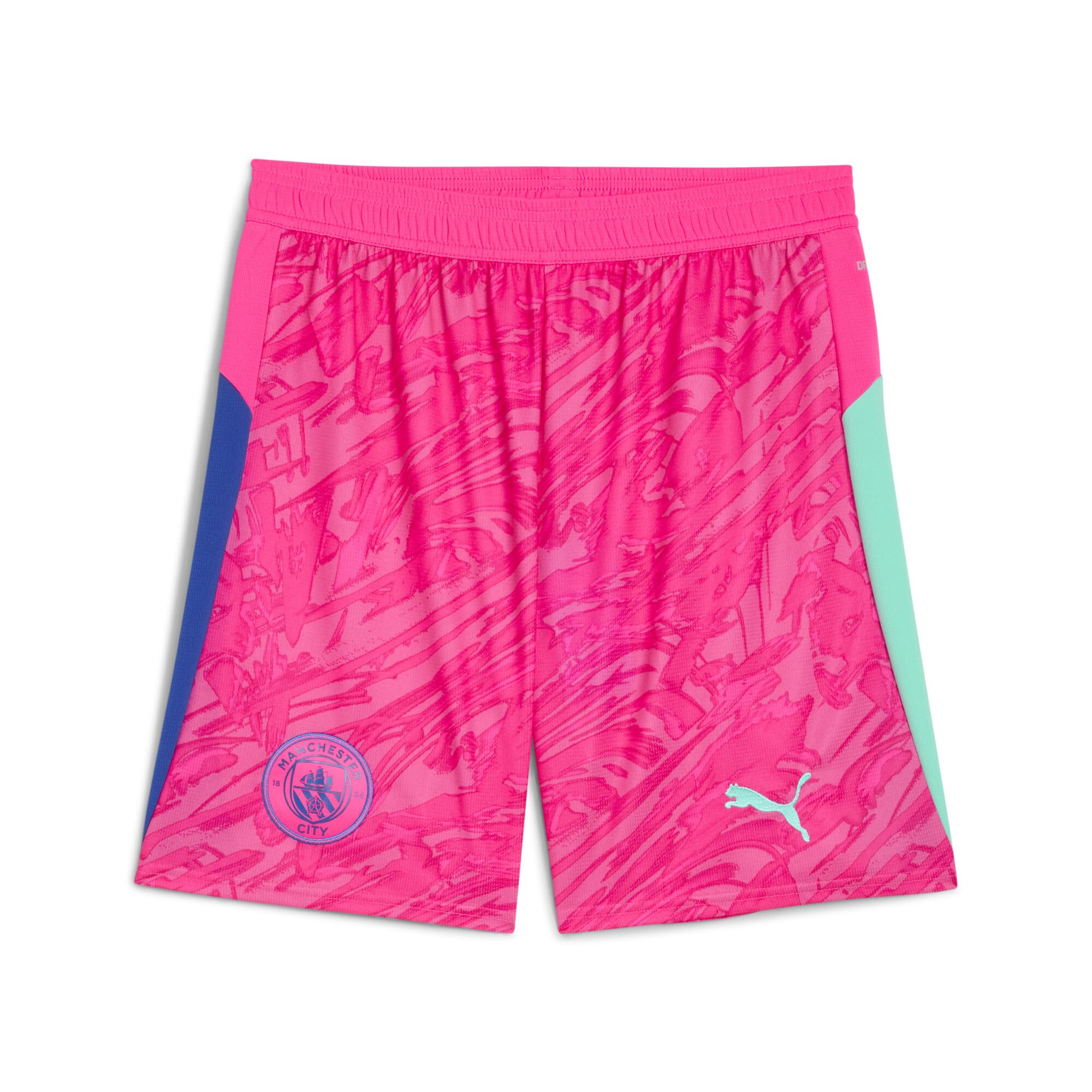 PUMA Men's Manchester City Shorts Goalkeeper 2025/26 - Pink - Size: XXL