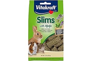 Vitakraft Slims Rabbit, Guinea Pig, Small Animal Nibble Stick