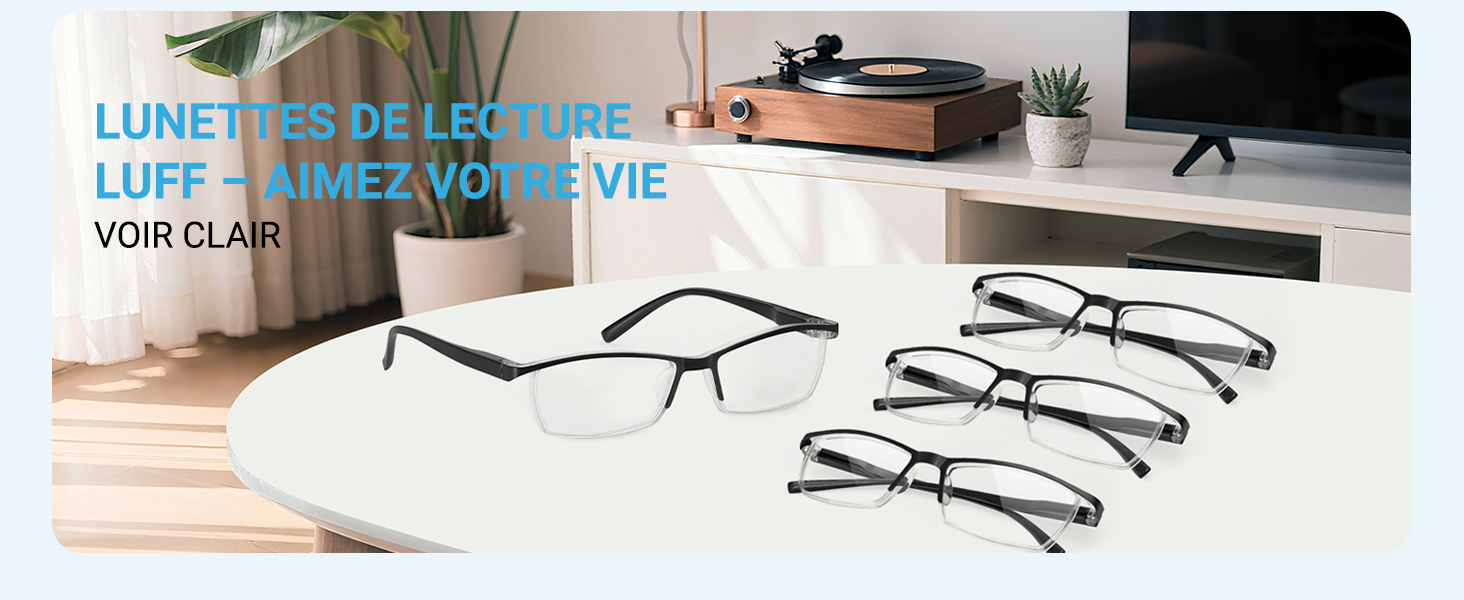 Lunettes De Lecture Rondes Bleues Mode New Time - Dioptrie +4, Unisexe Adulte, Monture Bleue Tendance