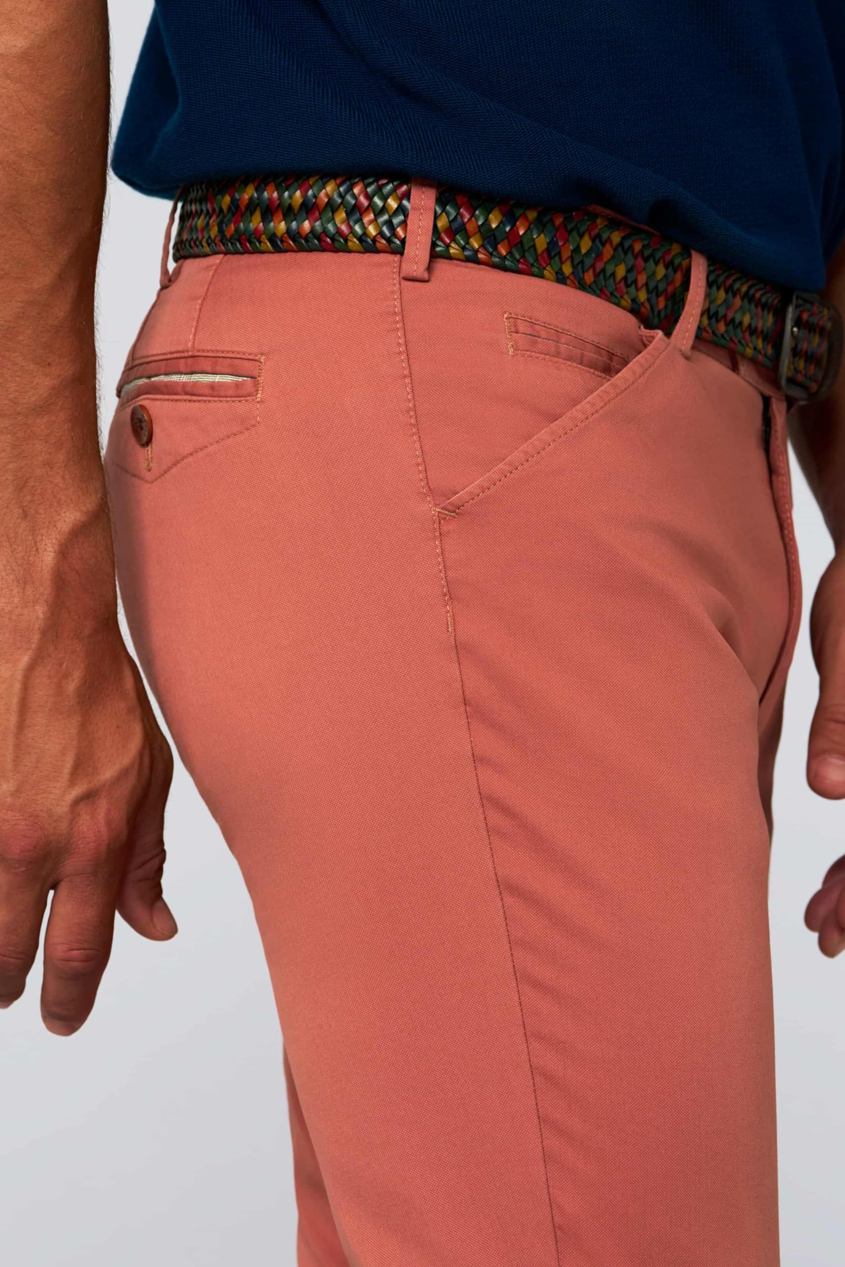 MEYER Cintura in pelle intrecciata