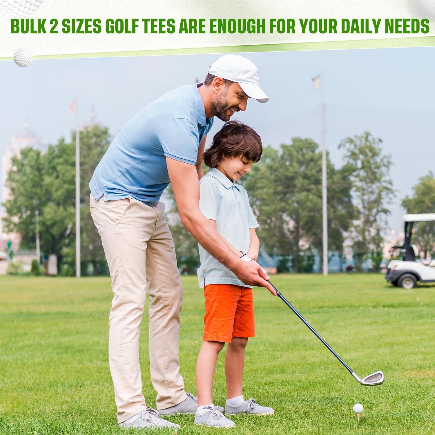 Mudder 600 Pack Golf Tees Bulk Wooden Golf Tees Multicolor Wood for Men Balls Accessories