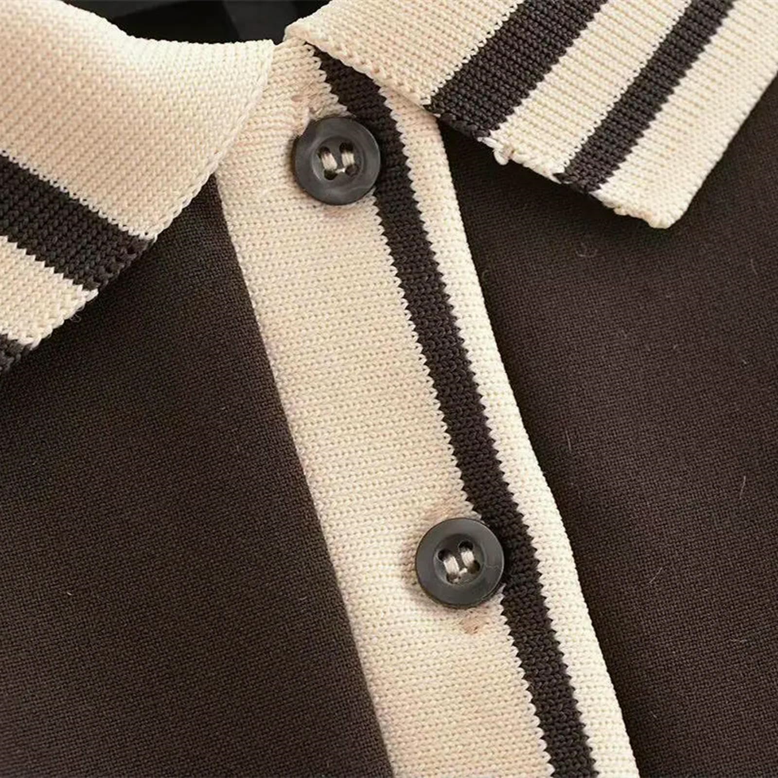 Vestito Donna Abito Corto A Pieghe Largo per Donne Autunno Casualmente Coste Mini Abiti in Stile Sciplitura Femmina Midi-Rosso-l