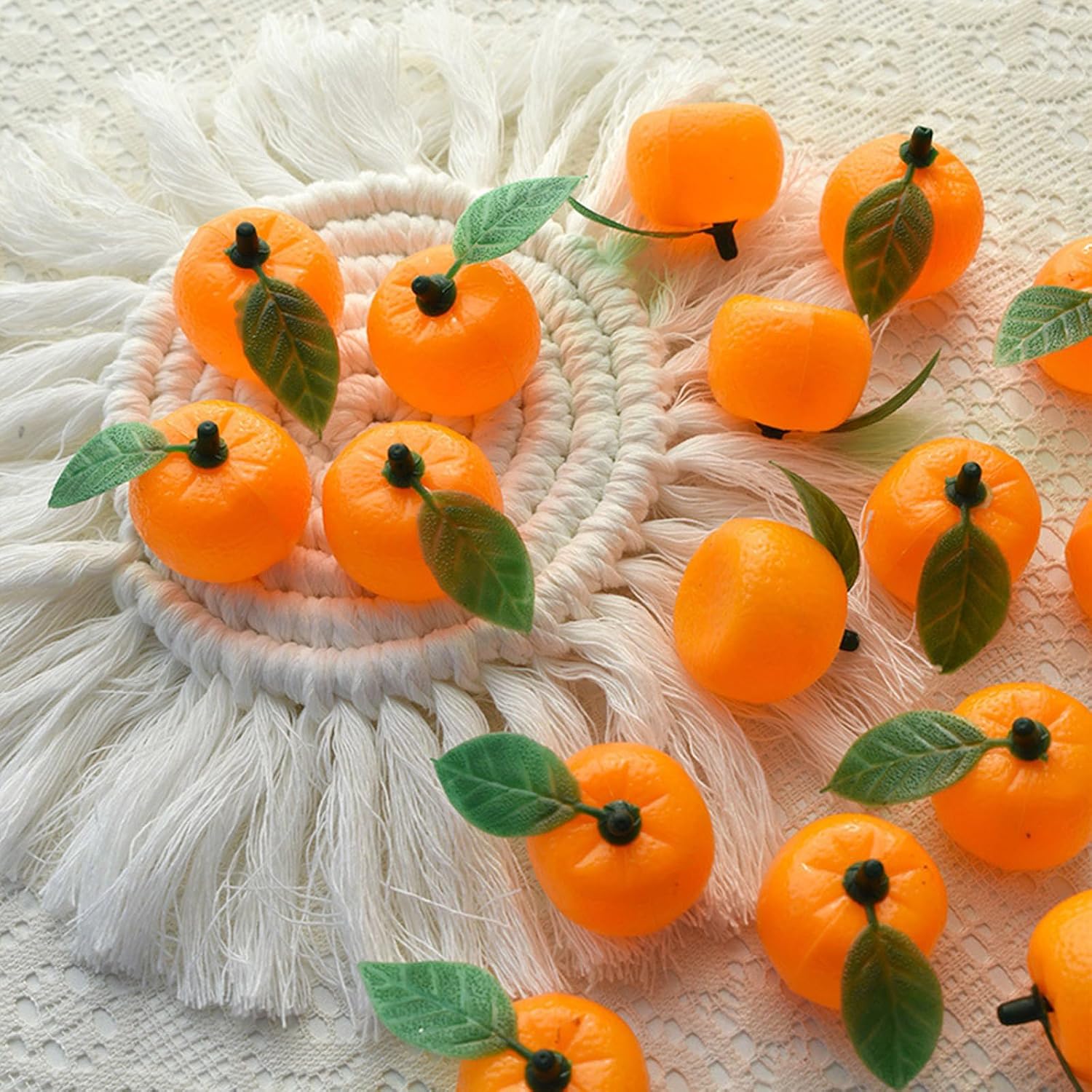 of 50 Realistic Artificial with Simulation Fruit Decoration for Basket Display Home Decoration Artificial Fruit