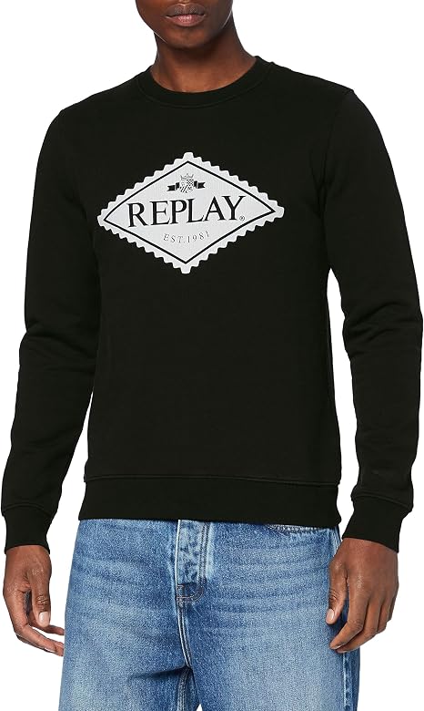 REPLAY Maglia di Tuta Uomo : Amazon.it: Abbigliamento