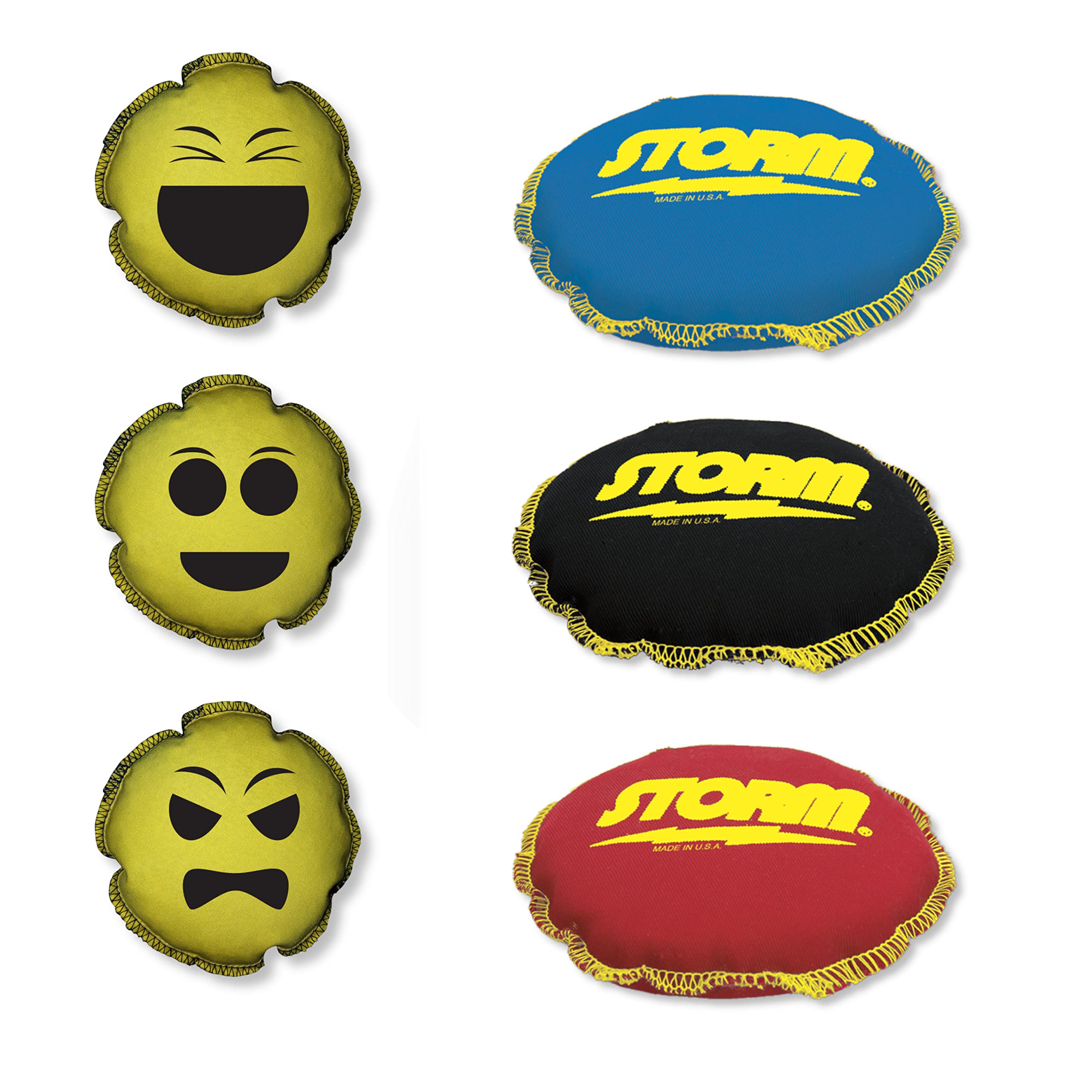 EMAX | Bowling-Zubehör - Storm Grip Bag | Grip Sack mit Duft | Rosinbag - Grip Ball Stormoji