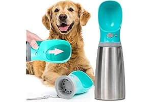 Springer Pets Stainless Steel Dog Water Bottle