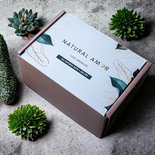 Miniatura 33 de Natural Amor - Juego de barra de jabón orgánica hecha a mano (paquete de 4), hecha con ingredientes naturales, jabón de proceso frío, juego