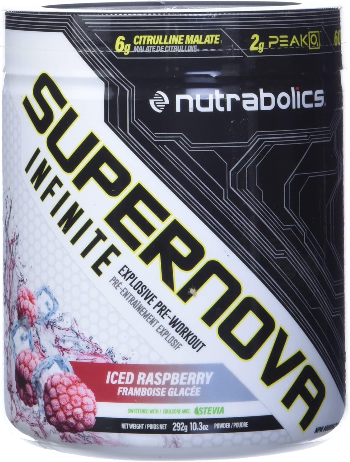 Nutrabolics Supernova Infinite Iced Raspberry preworkout 20 serv, 292