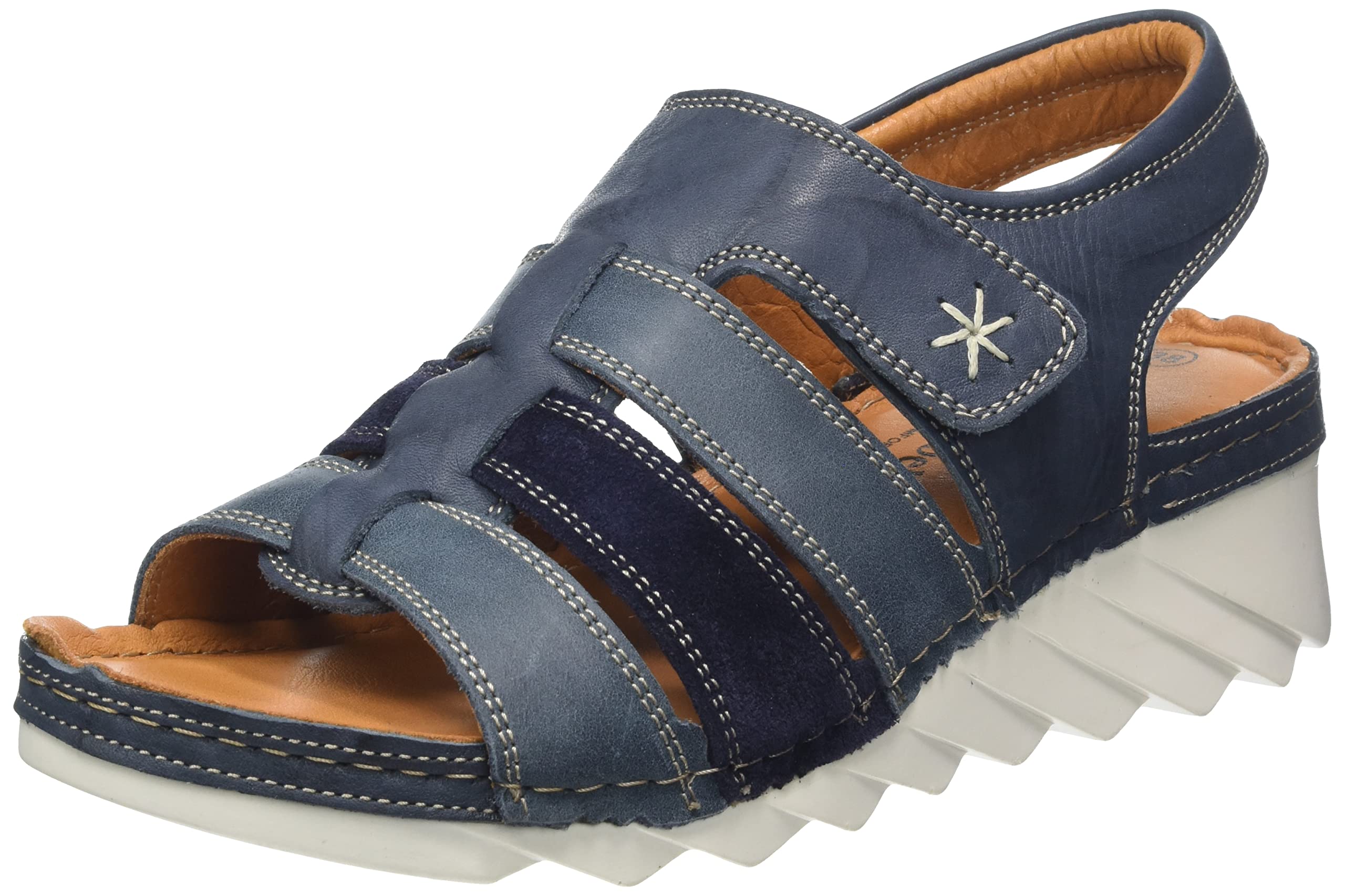 Comfortabel 710085-05, Heeled Sandal, Blau,
