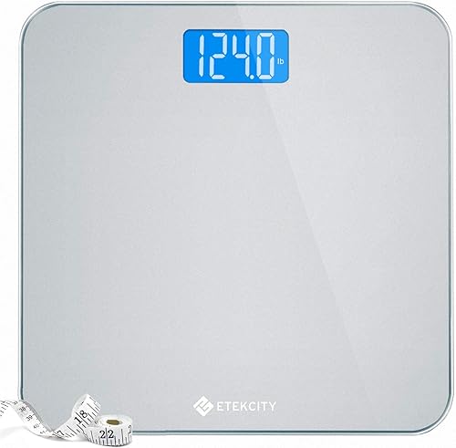 Vista 81 de Etekcity - Báscula para peso corporal digital de baño, plataforma extraancha y alta capacidad, precisa y segura, números grandes y fácil de leer