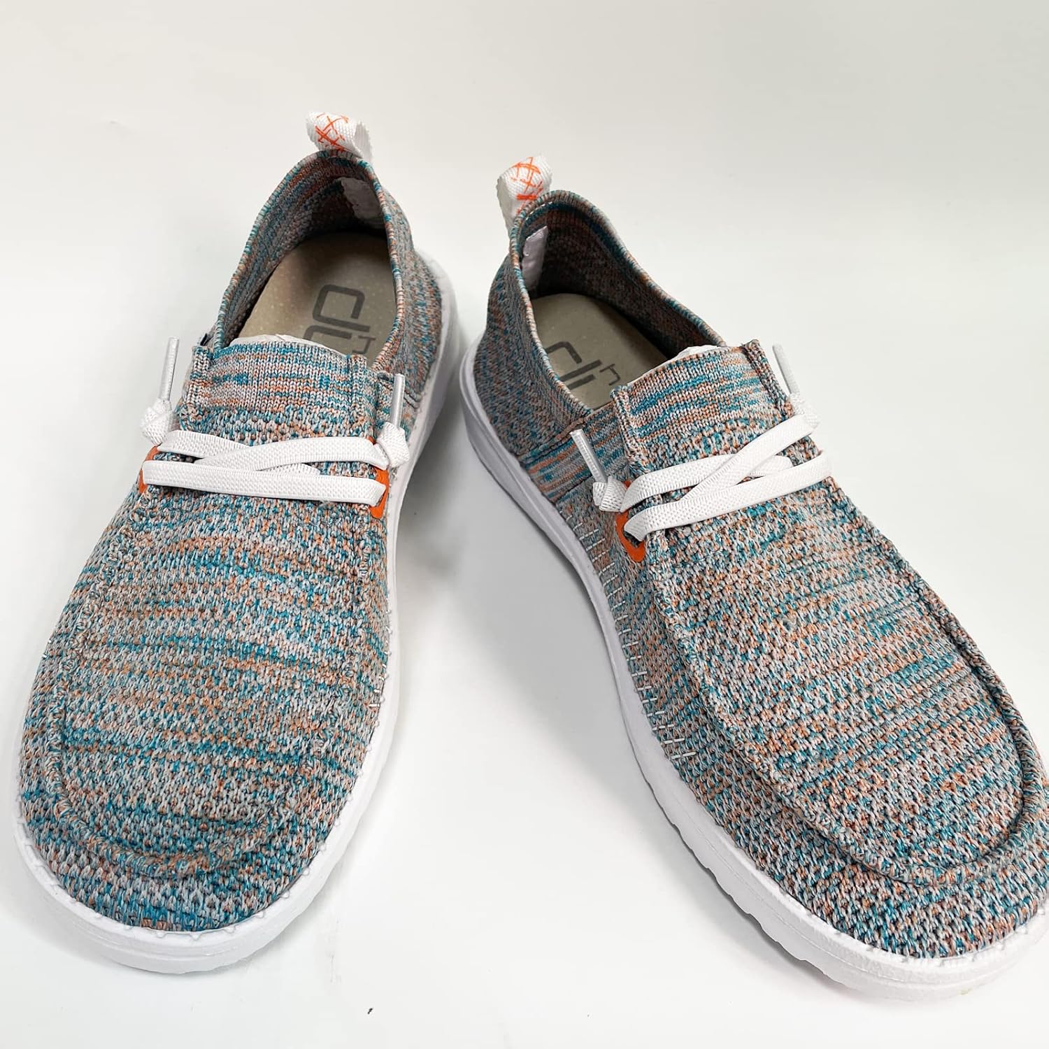 NEEVIRID Elastic Shoelace for Hey Dude No Tie,2 Pairs Replacement Shoe Laces for Hey