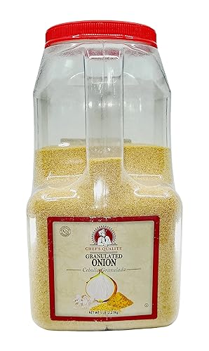 Chef's Quality Cebolla Granulada 5lb