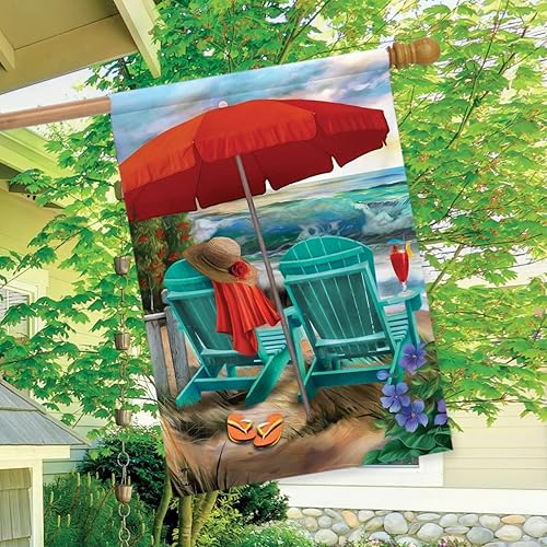 Miniatura 7 de Briarwood Lane - Sandalias colgantes para casa de verano, playa tropical, 28 x 40 pulgadas