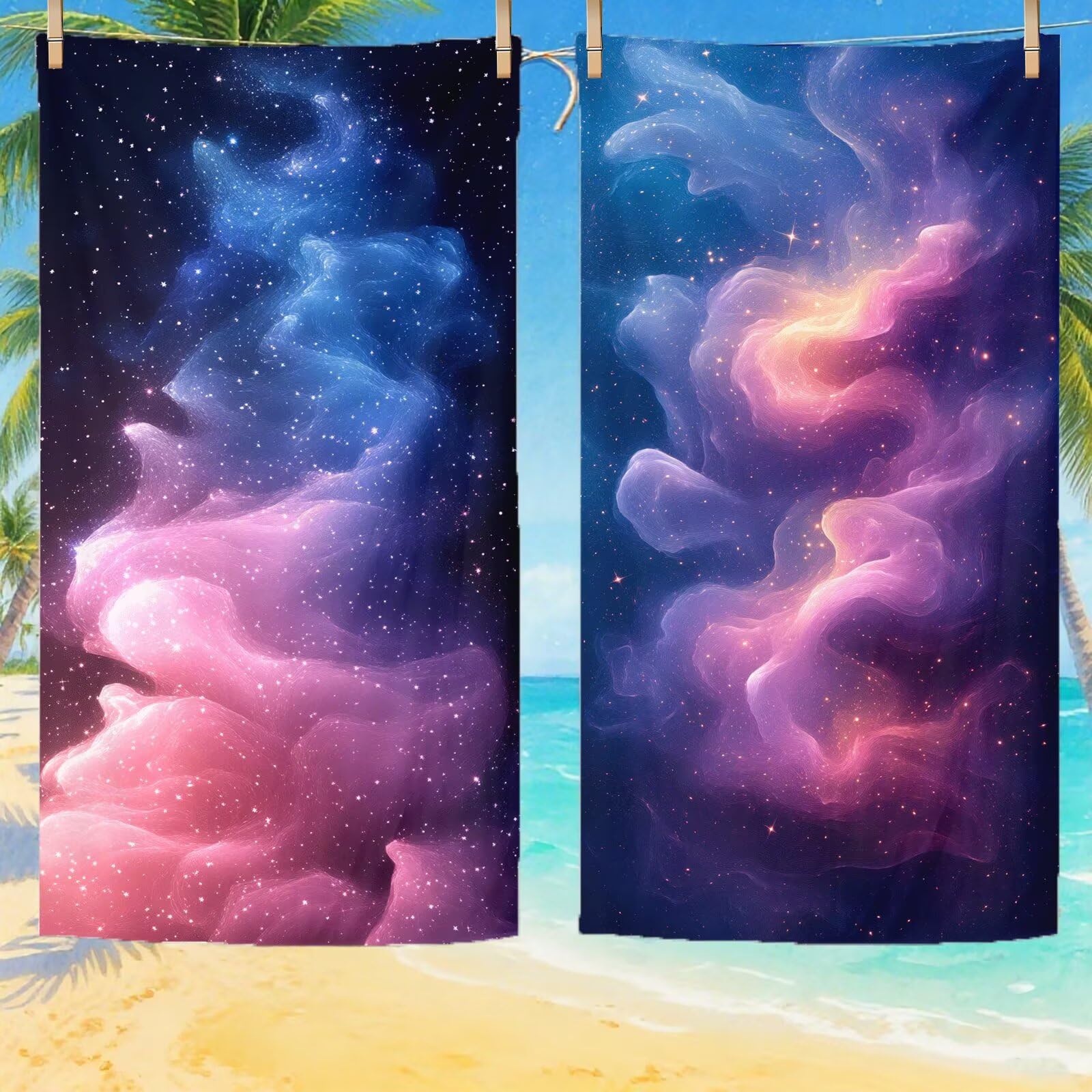Serviette de Plage XXL 100x200 cm,Abstrait Serviette Plage Microfibre avec Séchage Rapide, Anti-Sable, Absorbante Fonction Design pour Vacances Piscine Pique-Nique Voyages Yoga, Cadeau Femme Q-900