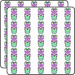 Stardew Valley - Junimo with Stardrop Scrapbook Stickers Vinyl Decals 1" Size – 50-Pack for Journals, Cards, Crafts