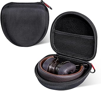 On Ear Bluetooth Headphones Case Storage Carrying Bag Compatible with Marshall Major V/IV/III/II/ 5/4/ 3/2 Black
