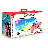 PDP Rematch + Case Bundle Star Spectrum Nintendo Switch