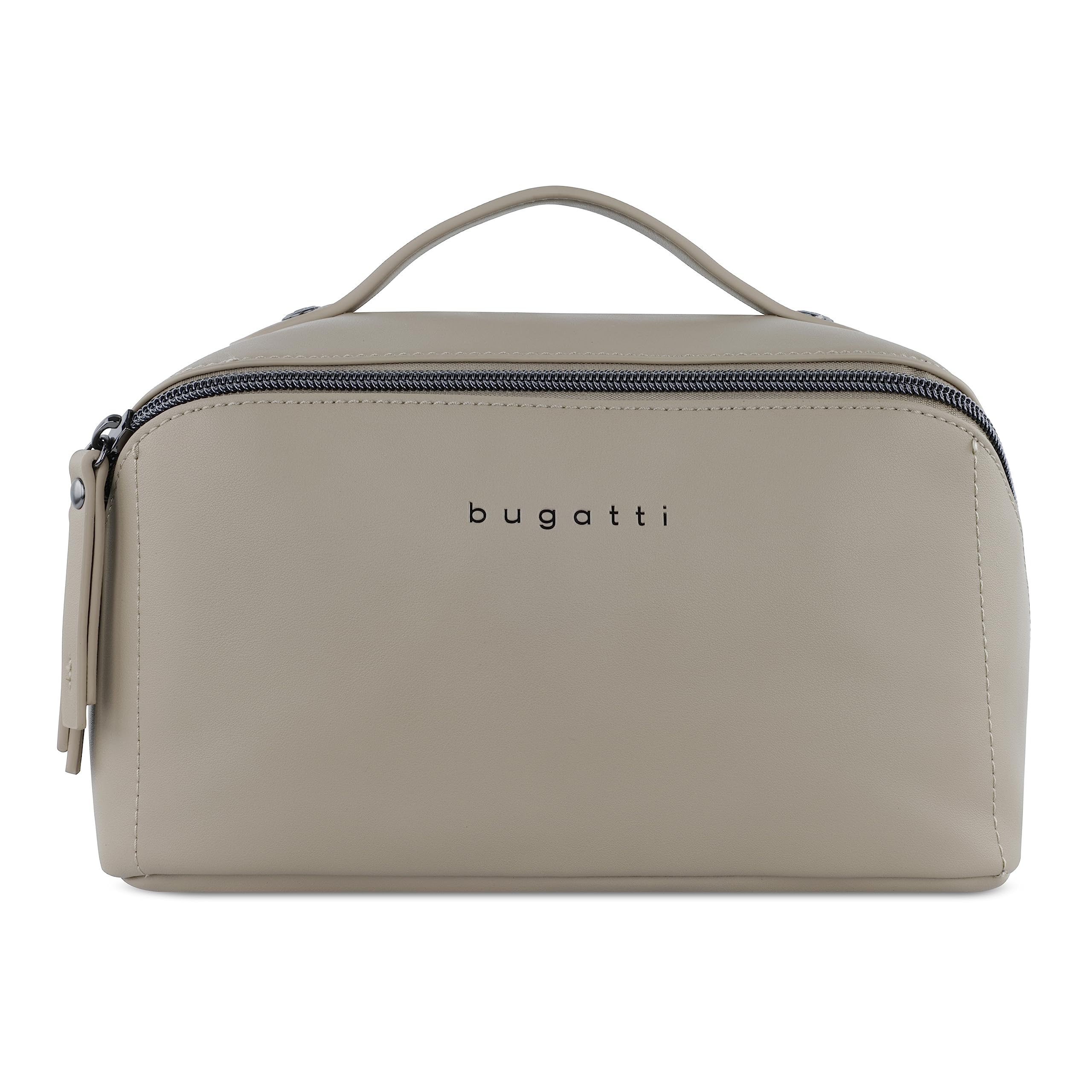 bugatti Almata Kulturbeutel Damen, Make-up-Tasche mit großer Öffnung für Reisen