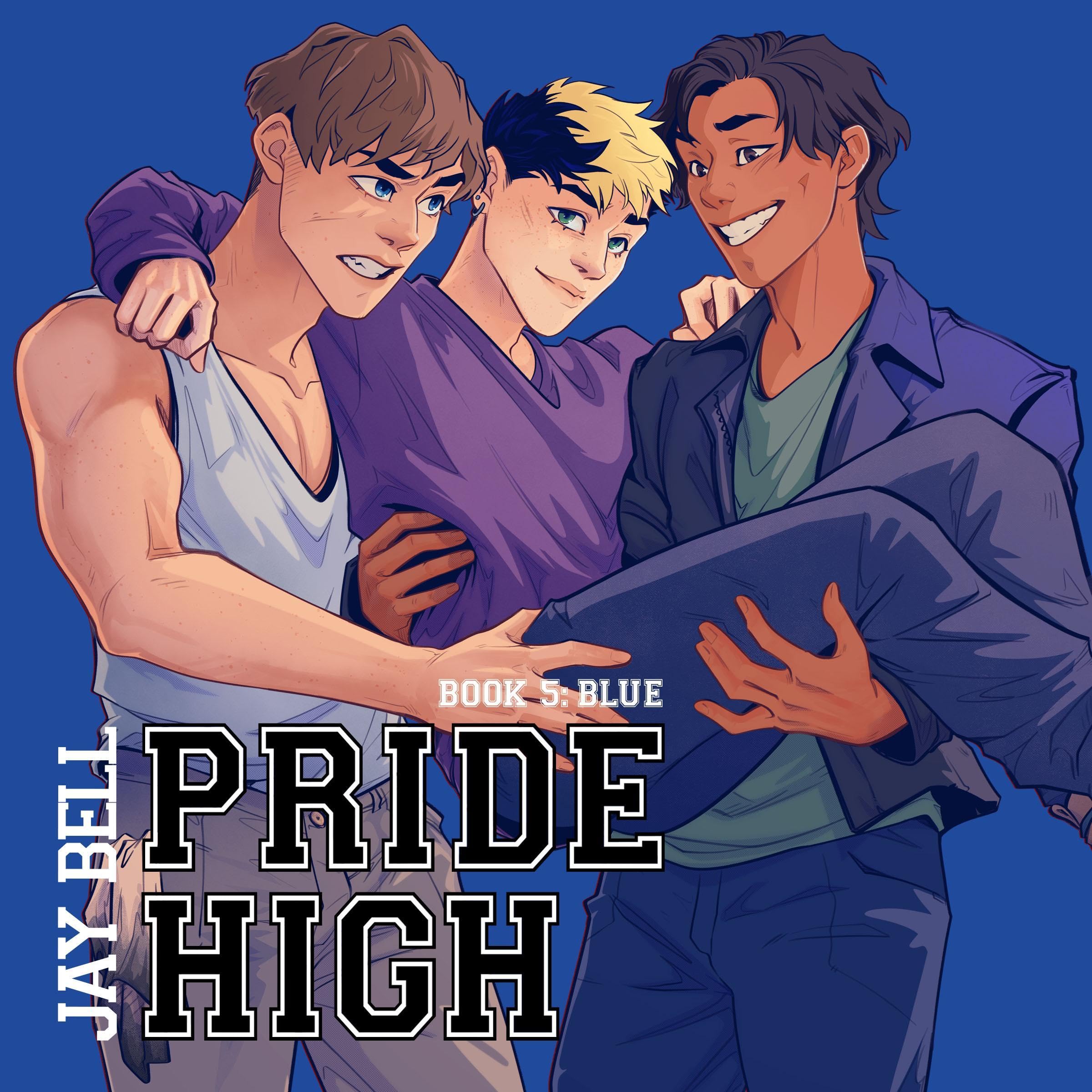 Cover art for Pride High, Book 5: Blue