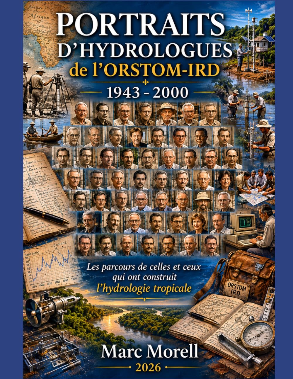 Portraits d'hydrologues de l'ORSTOM-IRD: Le parcours de celles et ceux qui ont construit l'hydrologie tropicale (Demain...)