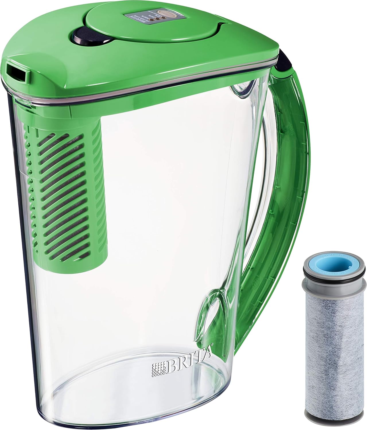 Brita 10 Cup Stream FilterAsYouPour Water Pitcher with 1 Filter