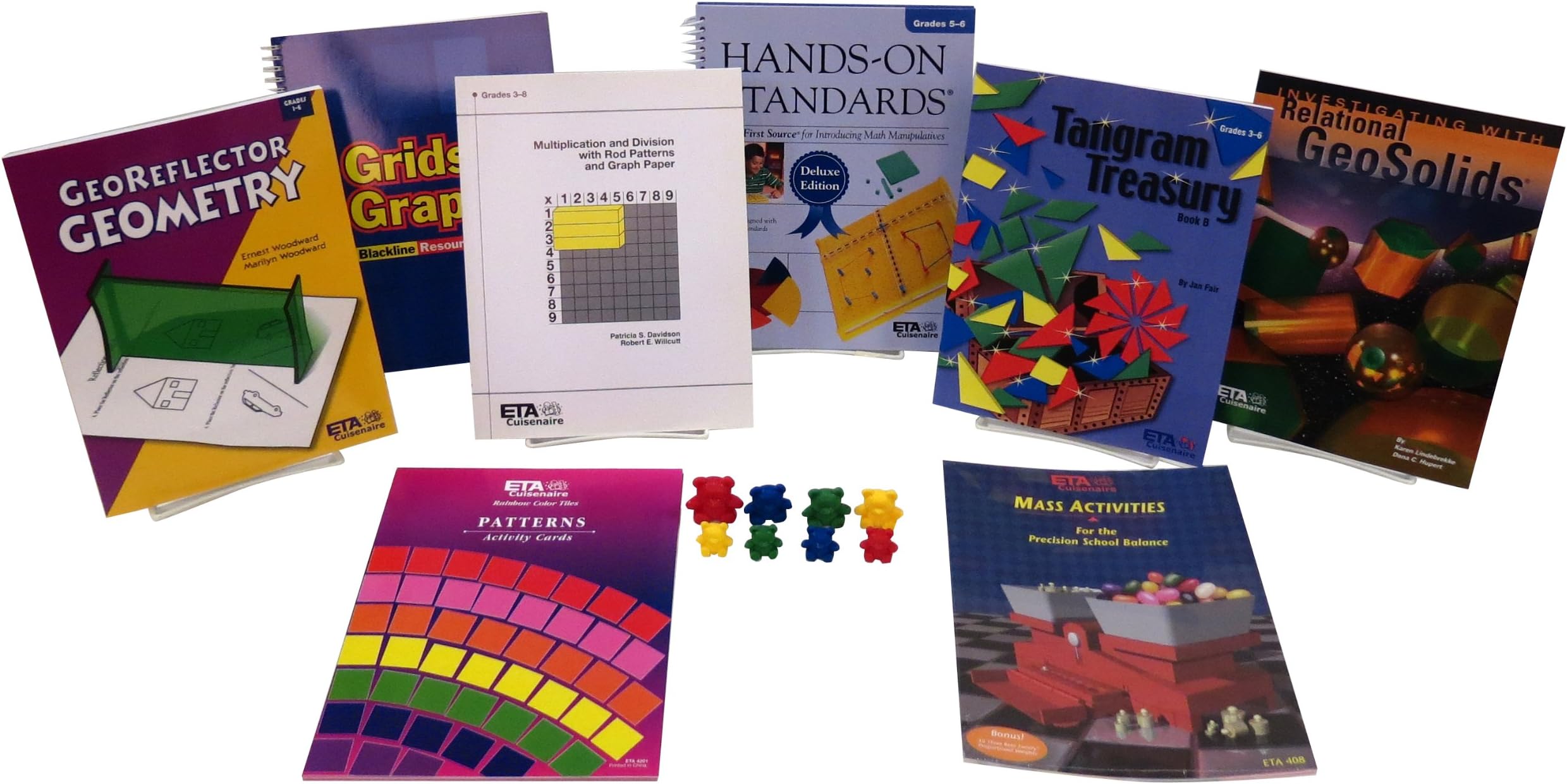 ETA hand2mind Tangram Treasury Book, Grades 3-6