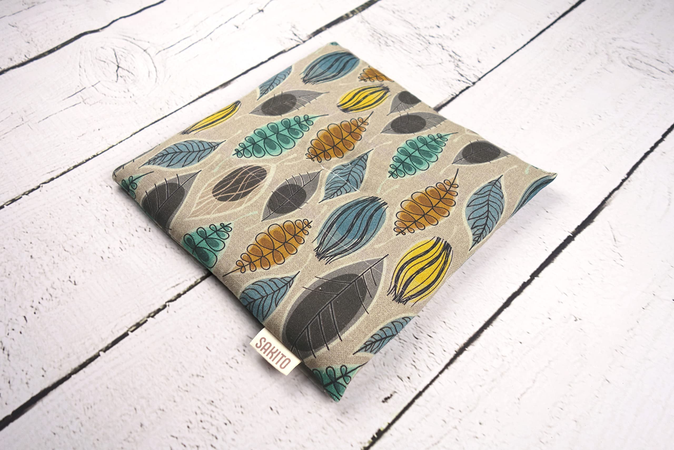 Saco Semillas Microondas (25x25 cm) - Cojin Térmico Natural para Cervicales y Lumbalgia, Uso en Calor o Frio - Gran Retencion de Calor - Muy Duradero con Tela de Primera Calidad - Aroma a Lavanda