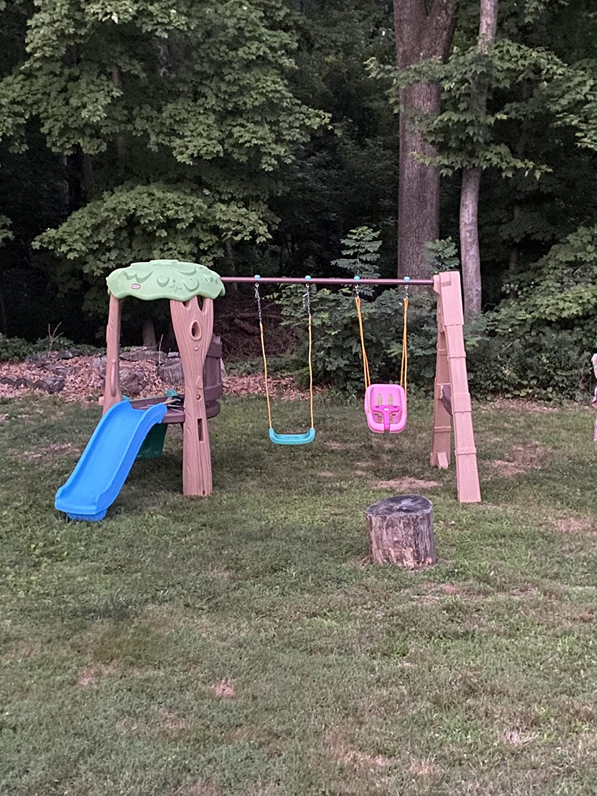 55/mo Finance Little Tikes Tree House Swing Set Blue Buy Now, Pay