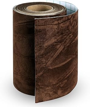 Mirror Frame Border Peel and Stick Brown Velvet Wallpaper Border Mirror Tape Decorative Classroom Bulletin Board Borders Brown Self Adhesive Wall Borders Bathroom Trim Removable 3.94x200