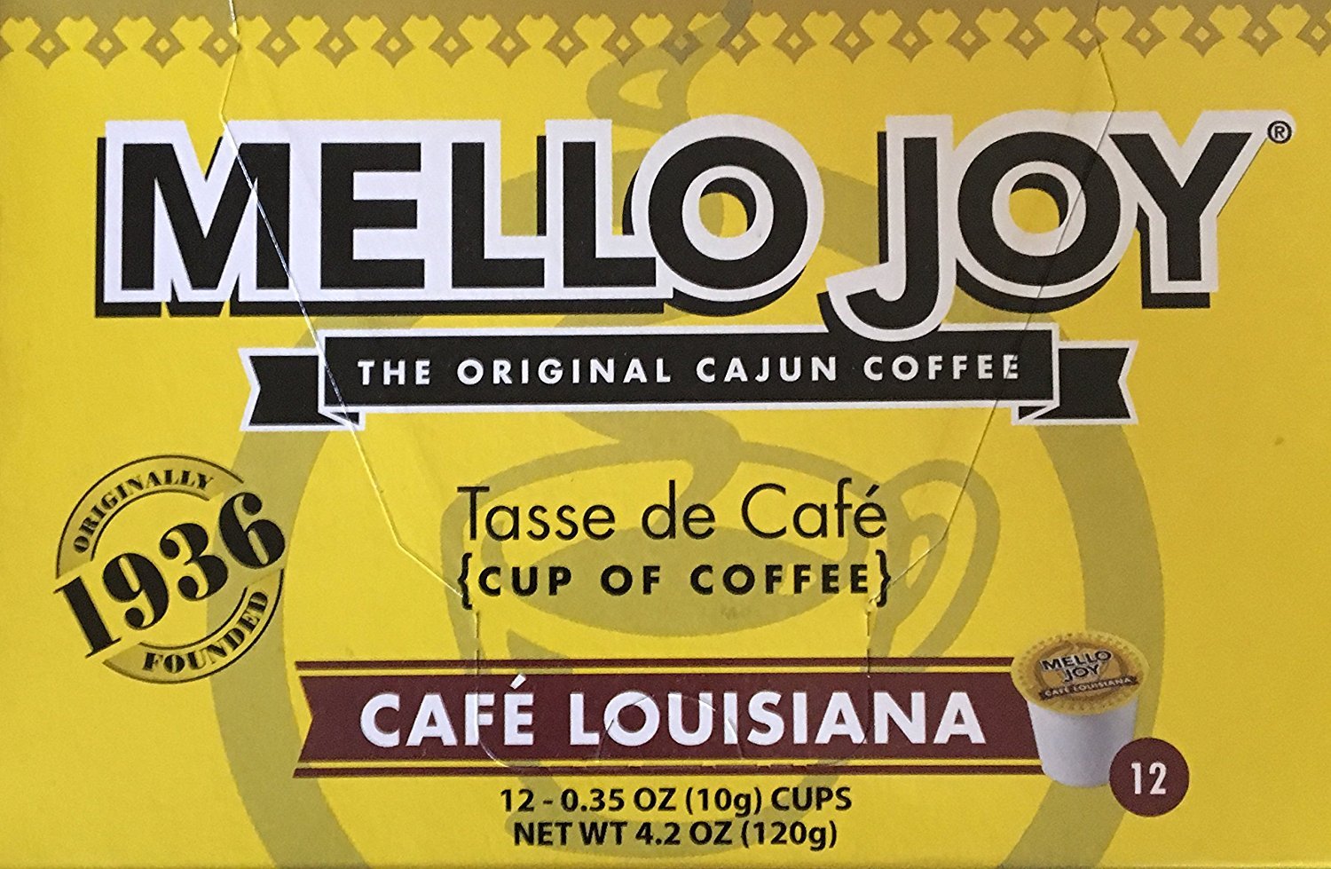 Amazon.com: Mello Joy Cafe Louisiana Coffee Single Serve Cups, Box