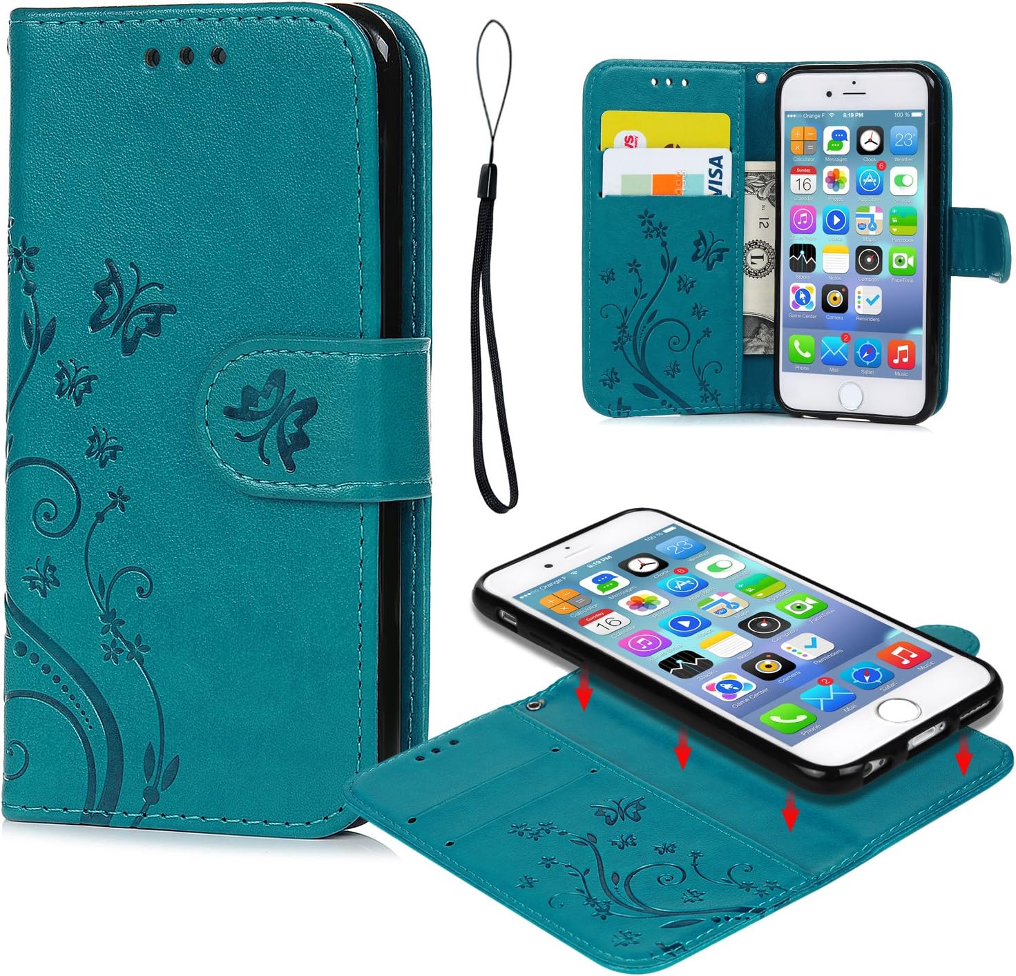 Magnetic detachable iphone 15 case Clearance