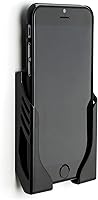 Vista 1 de Dockem Soporte de pared sin daños para iPhone: 14, 13, 12, 11, Pro, Plus, Mini, Pro Max, SE 2/3, XS/X, XS Max, XR, 8/7, 8/7+, S22, S21, S20: 3M Negro