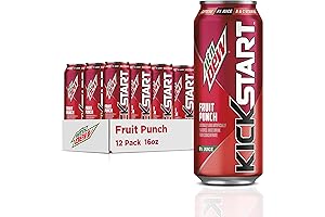Kickstart, Fruit Punch: An invigorating, Fruit Punch-flavored Energy Drink