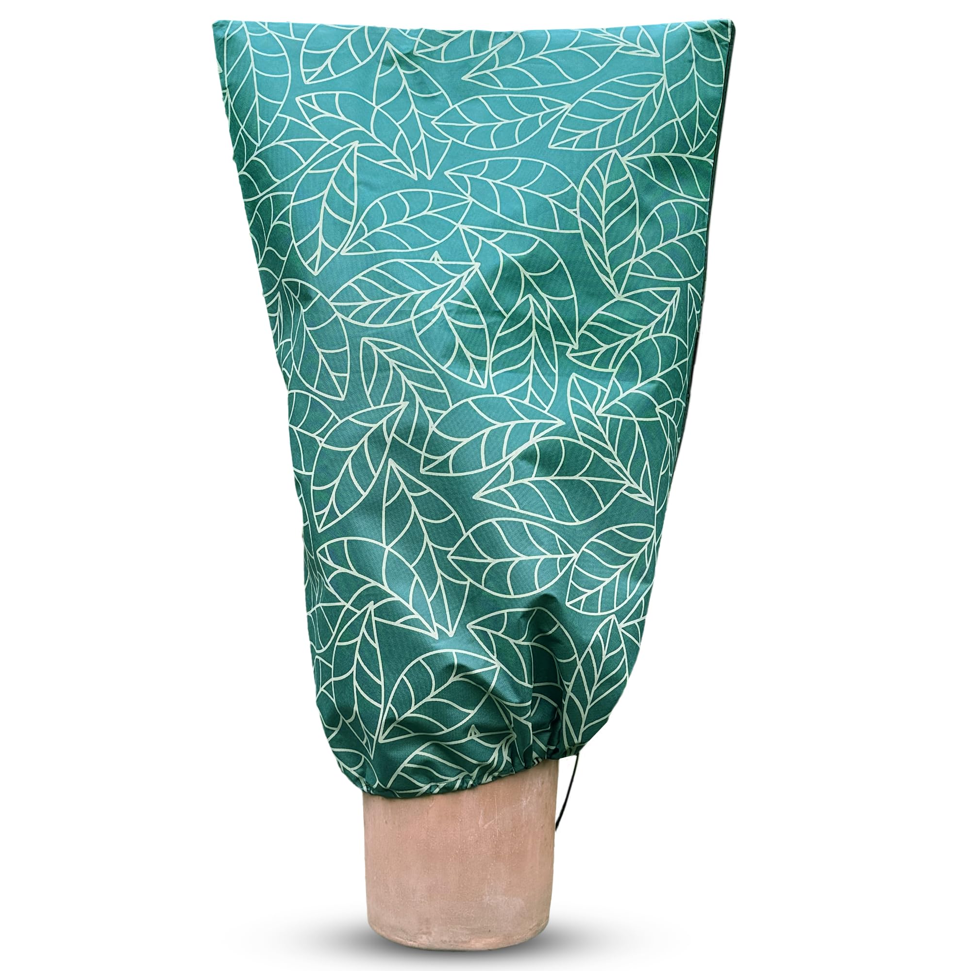 Housse Hivernage Vert Plantes Exterieur 80x120 CM Cordon Serrage Zip Voile Hivernage Arbres Plantes Arbustes