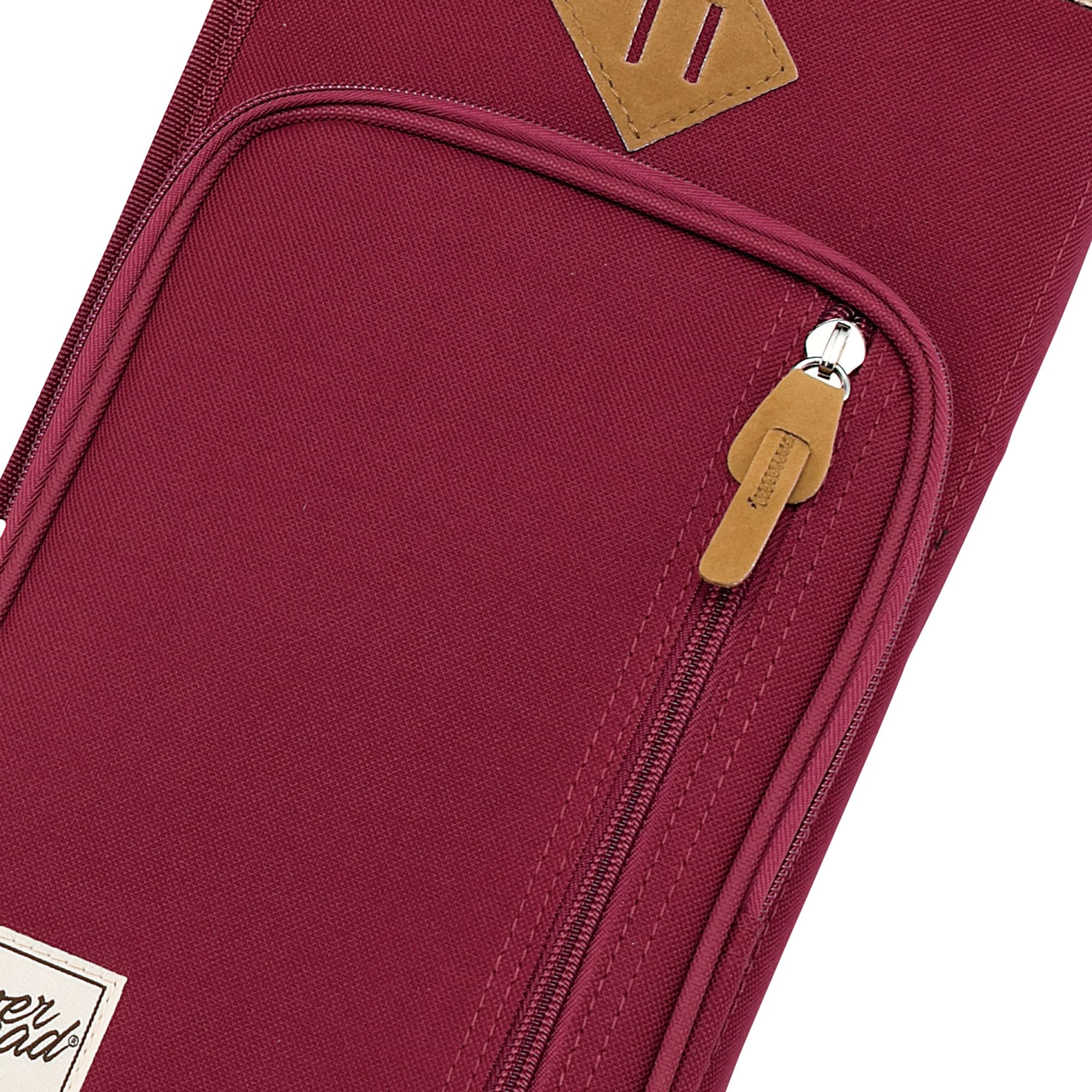 Tama TSB24WR Powerpad Designer Drum-Stick/Mallet Bag (Wine Red) - Sac pour baguettes de tambour