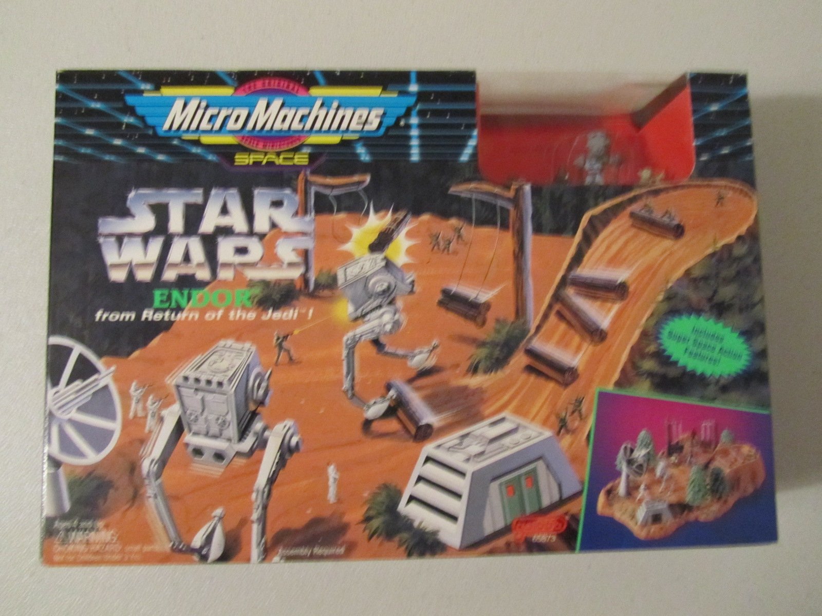 Amazon.com: Star Wars Micro Machines Endor from Return of the Jedi
